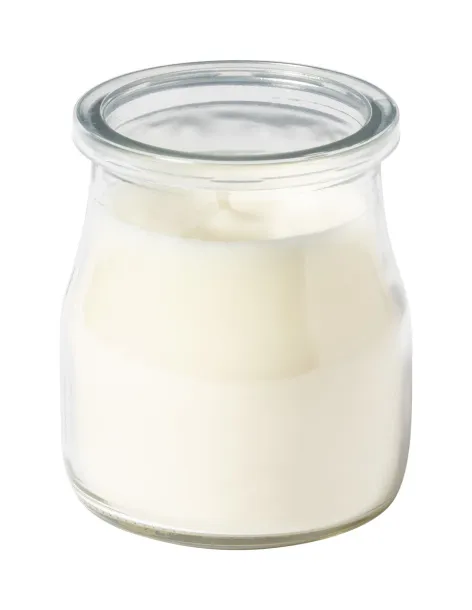 Saicer candle, vanilla White