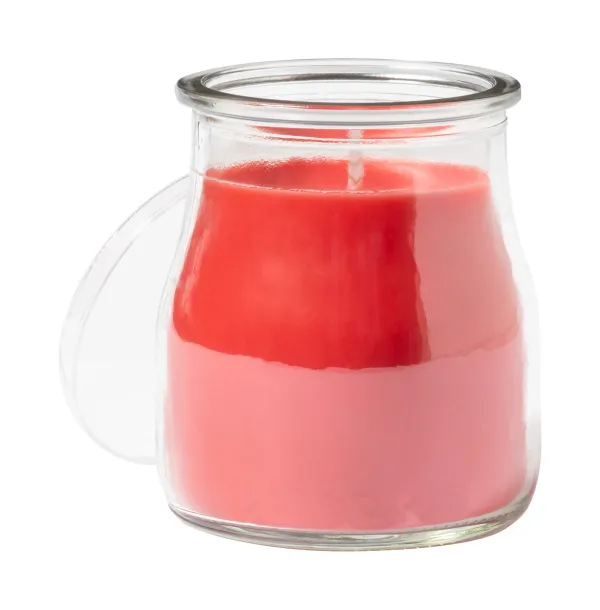 Saicer candle, vanilla Red