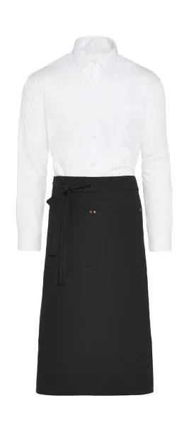  PROVENCE Bistro Apron with Pocket - SG Accessories - BISTRO (Ex JASSZ Bistro) Black