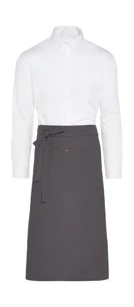  PROVENCE Bistro Apron with Pocket - SG Accessories - BISTRO (Ex JASSZ Bistro) Siva