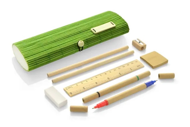 TITA Bamboo pencil case Svijetlo zelena