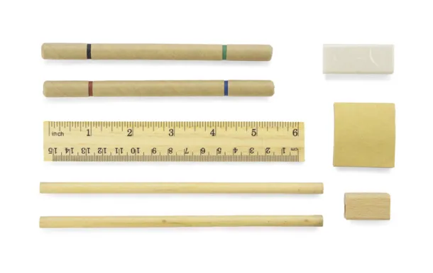 TITA Bamboo pencil case zielony jasny