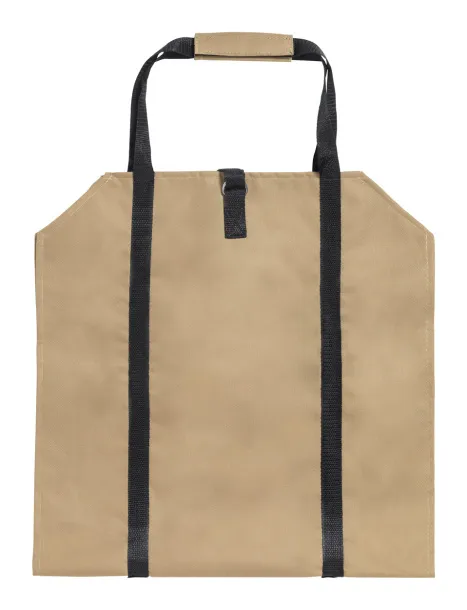 Priya firewood carrier bag Brown