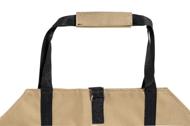 Priya firewood carrier bag Brown