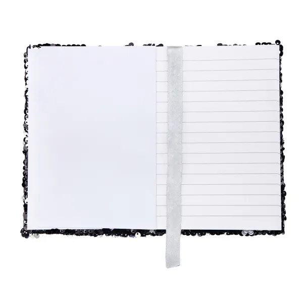 SEQUIN notebook Black