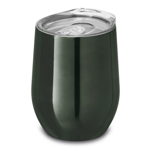 RONDE putna šalica, 400 ml Gun metal