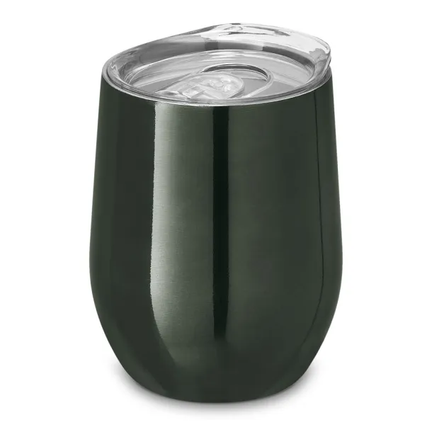 RONDE putna šalica, 400 ml Gun metal