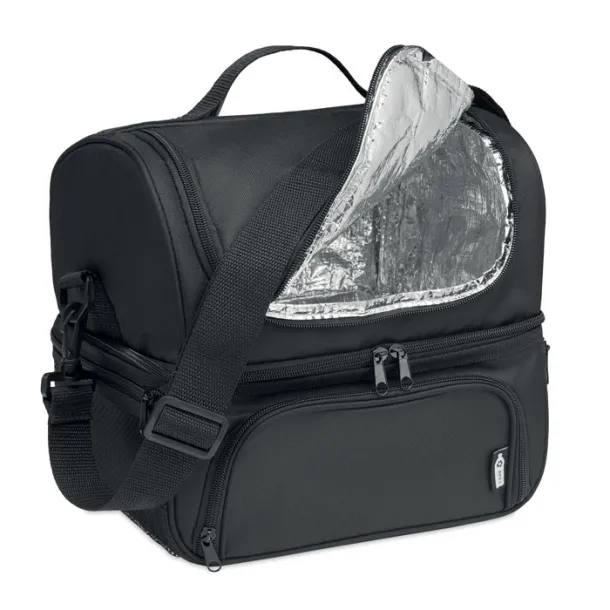 ICEBERG Cooler bag in 600D RPET Black