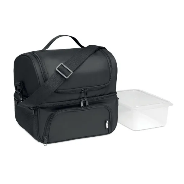 ICEBERG Cooler bag in 600D RPET Black