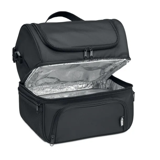 ICEBERG Cooler bag in 600D RPET Black