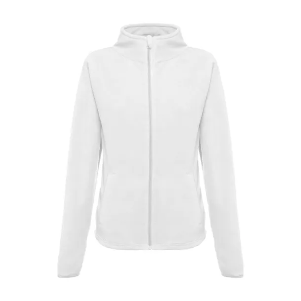 HELSINKI WOMEN Women's polar fleece jacket White