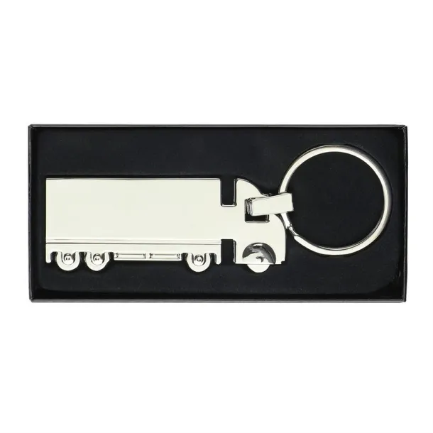  Keyring "truck" silver