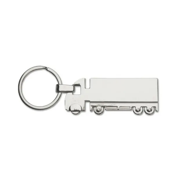  Keyring "truck" silver