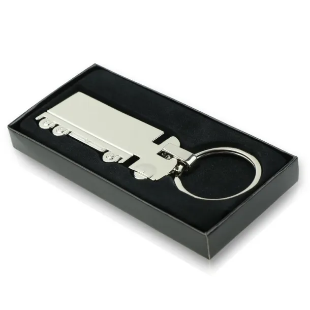  Keyring "truck" Srebrna
