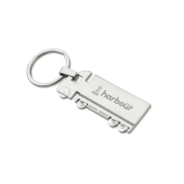  Keyring "truck" silver