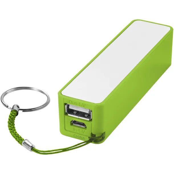 Jive 2000 mAh power bank Lime White