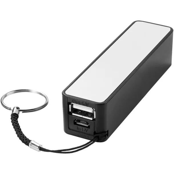 Jive 2000 mAh power bank Solid black White