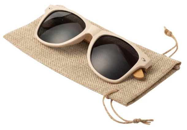 Ornix sunglasses case Beige