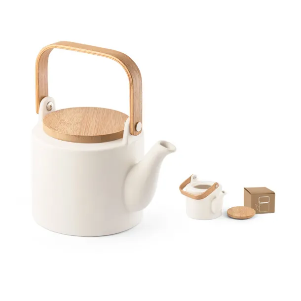 GLOGG ceramic teapot with bamboo lid 700 ml