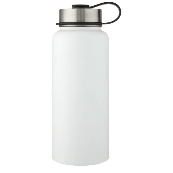 Supra 1 L copper vacuum insulated sport bottle with 2 lids - Unbranded White