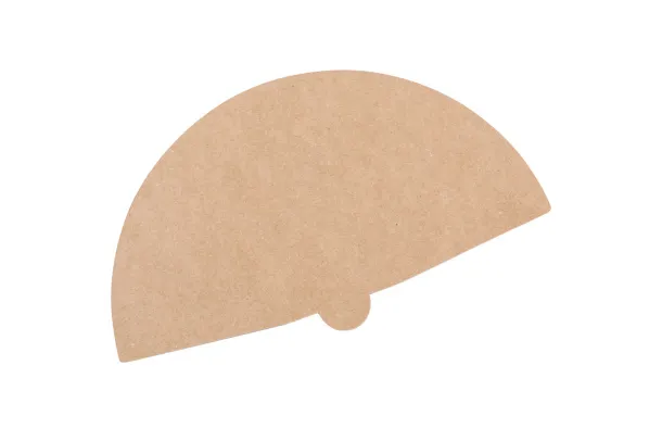 Bilsom paper hand fan Natural