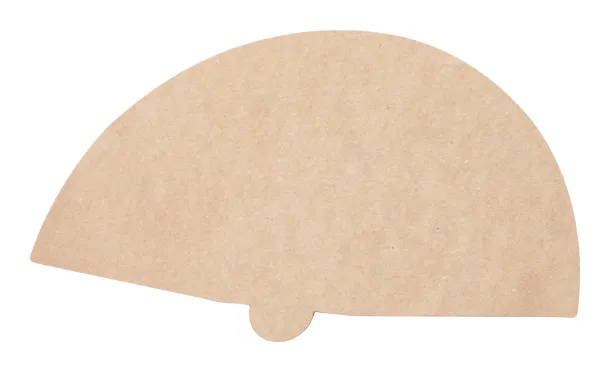 Bilsom paper hand fan Natural