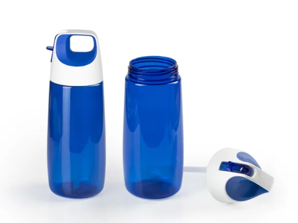 BARREL plastic sports bottle Blue