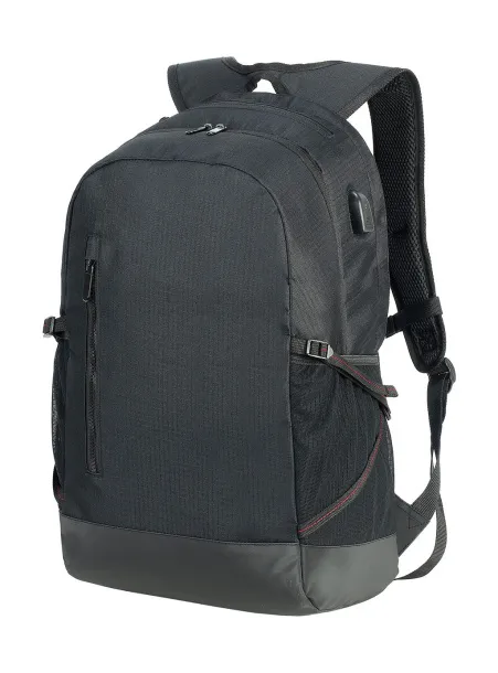  Leipzig Daily Laptop Backpack - Shugon Black Black