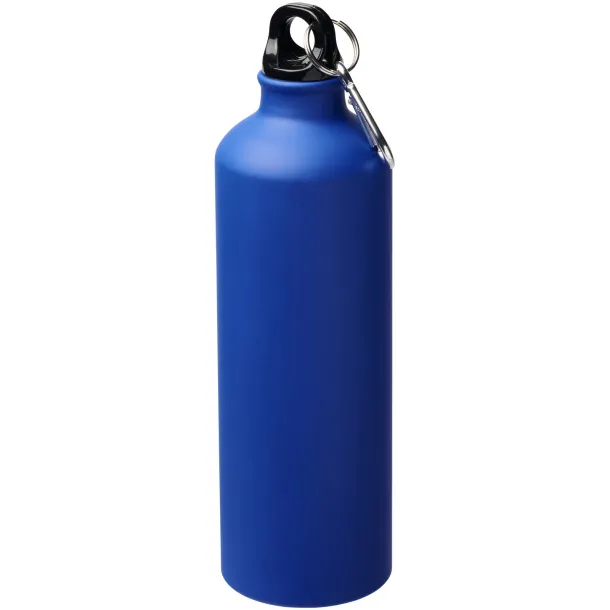 Pacific 770 ml matte sport bottle with carabiner Blue