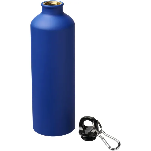 Pacific 770 ml matte sport bottle with carabiner Blue