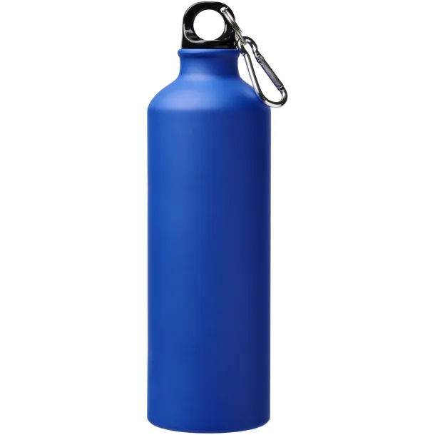 Pacific 770 ml matte sport bottle with carabiner Blue