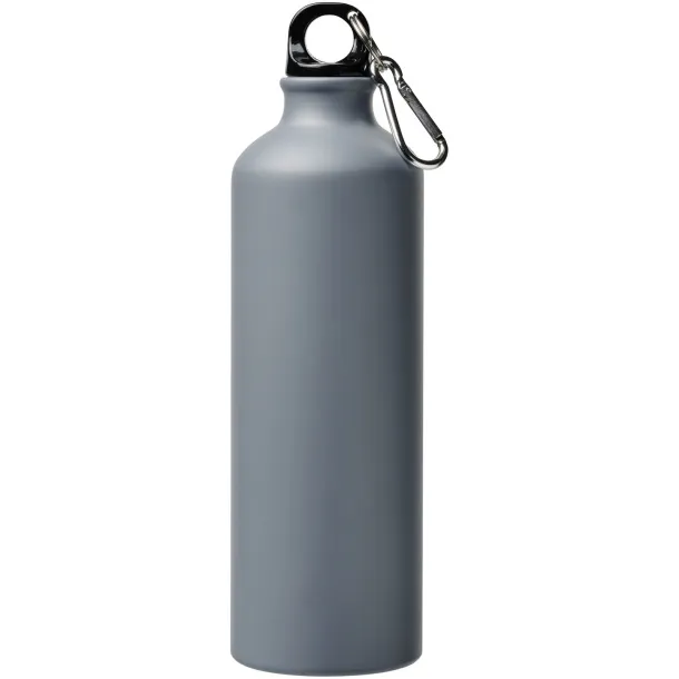 Pacific 770 ml matte sport bottle with carabiner Grey