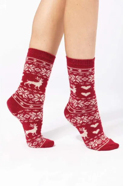  UNISEX WINTER SOCKS - Kariban Cherry Red