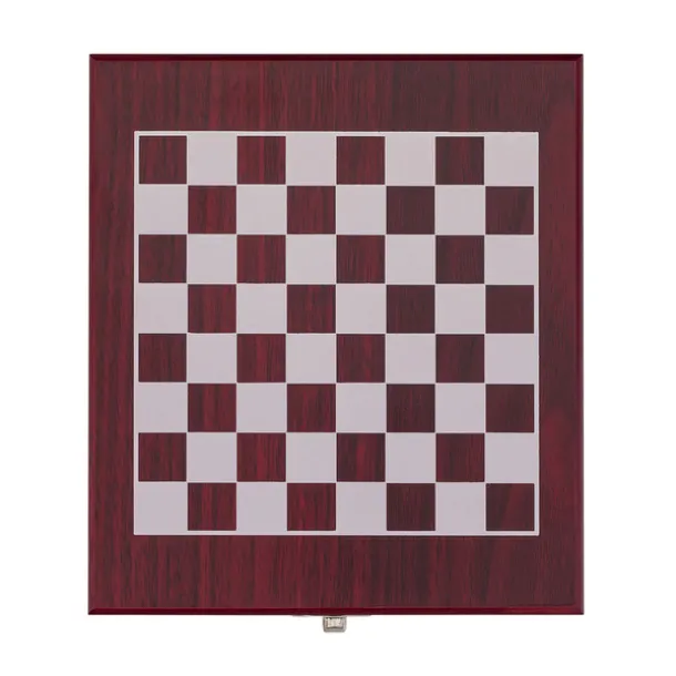 SUBLIME wine set and chess Brown