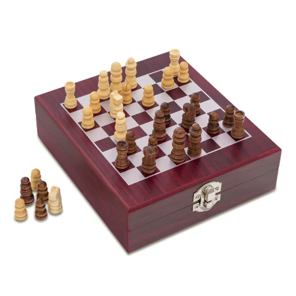 SUBLIME wine set and chess Brown