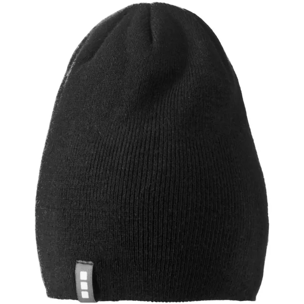 Level beanie - Elevate Life Solid black