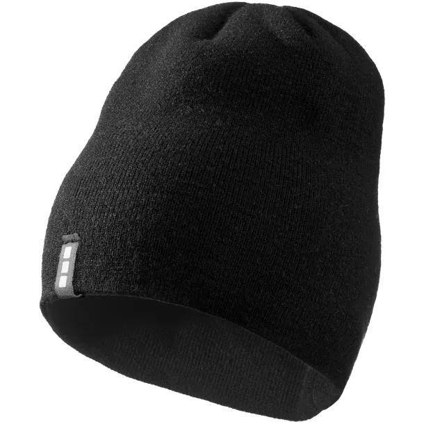 Level beanie - Elevate Life Crna