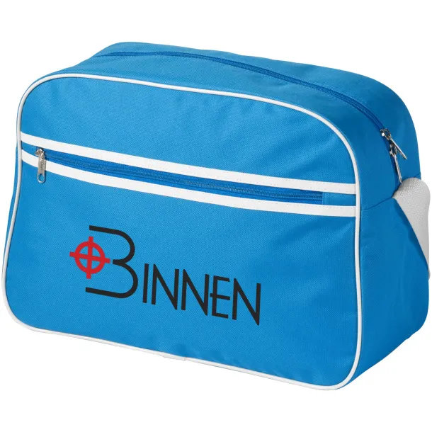 Sacramento messenger bag - Bullet Process blue White