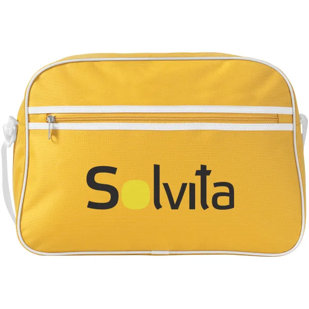 Sacramento messenger bag - Bullet Yellow White