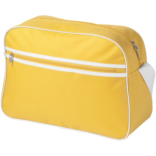 Sacramento messenger bag - Bullet Yellow White