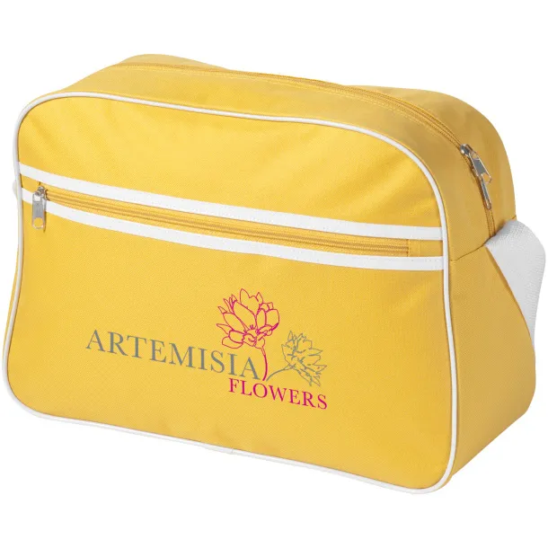 Sacramento messenger bag - Bullet Yellow White