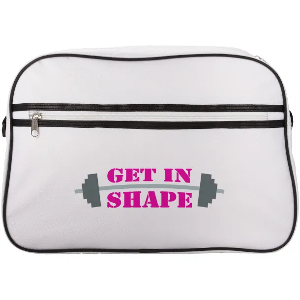 Sacramento messenger bag - Bullet White Crna