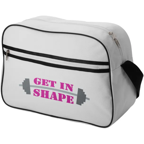 Sacramento messenger bag - Bullet White Crna