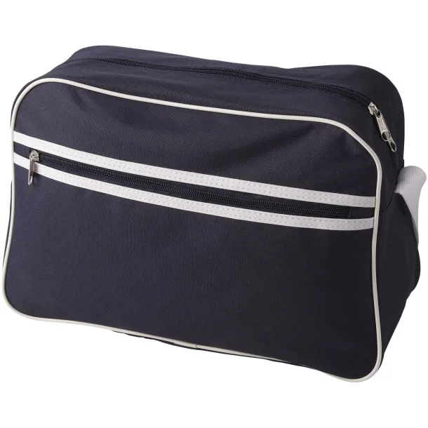 Sacramento messenger bag - Bullet Navy White