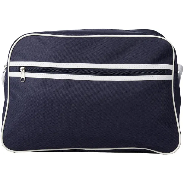 Sacramento messenger bag - Bullet Navy White