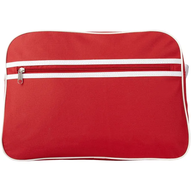 Sacramento messenger bag - Bullet Red White