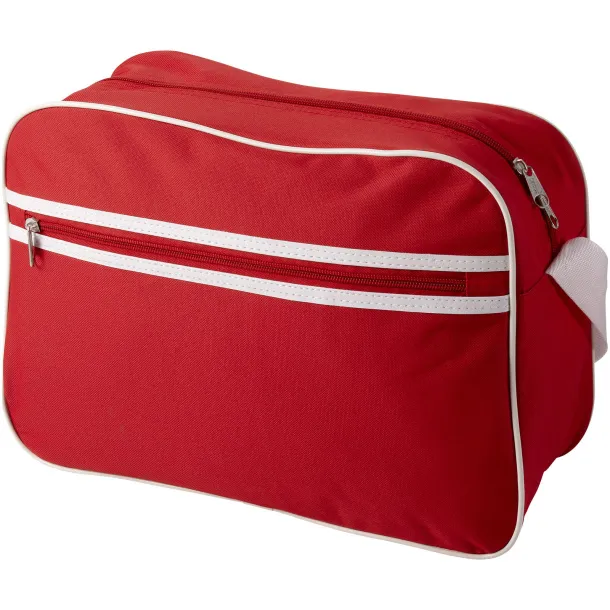 Sacramento messenger bag - Bullet Red White