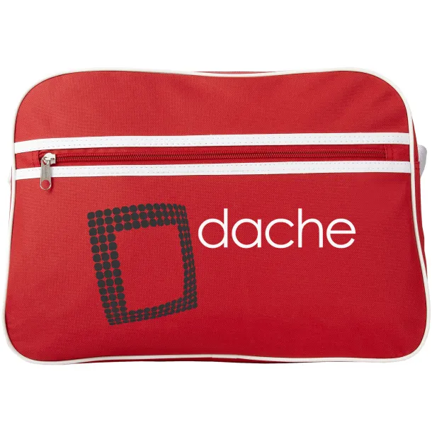 Sacramento messenger bag - Bullet Red White