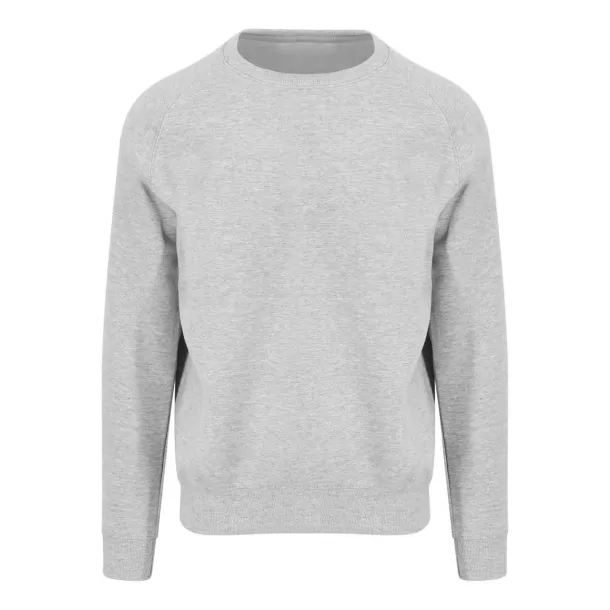  GRADUATE HEAVYWEIGHT SWEAT - Just Hoods Heather Grey