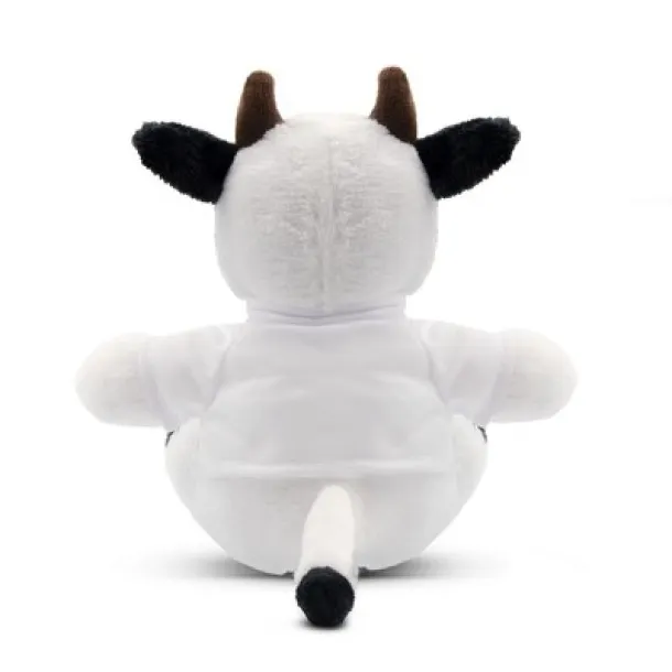 Nancie Plush cow black white